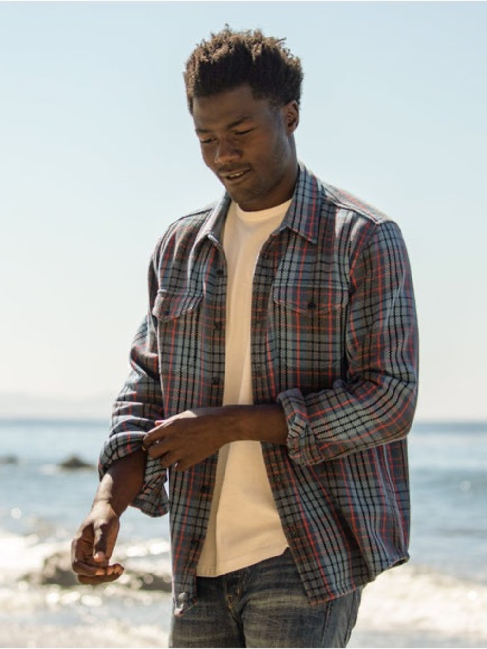 Outerknown | The Blanket Long Sleeve Shirt | 100% Organic Cotton | Size XL